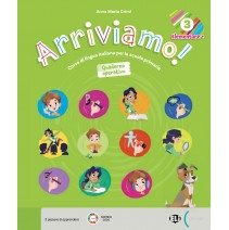 Arriviamo! 3 quaderno operativo: zeszyt ćwiczeń + wersja cyfrowa - 9788853643643