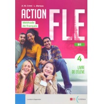 Action FLE 4 Livre de l'élève: książka ucznia + e-podręcznik - 9788853646132