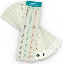 Zakładka - język angielski: Irregular Verbs - 25 szt.