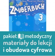 Das Zauberbuch 3 Lehrerhandbuch + Vollzugang digital: pakiet metodyczny: ścieżki lekcji + materiały + pakiet obudowy cyfrowej - 9788853613486