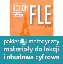 ELI PUBLISHING (ELI European Language Institute) - Action FLE 2 guide pédagogique + Accès numérique: pakiet metodyczny: ścieżki lekcji + materiały + pakiet obudowy cyfrowej - 9788853646194