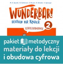 Wunderbar! 2 Lehrerhandbuch + Vollzugang digital: pakiet metodyczny: ścieżki lekcji + materiały + pakiet obudowy cyfrowej - 9788853627483