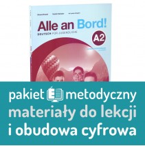 Alle an Bord! A2 Unterrichtshandbuch + Vollzugang digital: pakiet metodyczny: lekcje + materiały +pakiet obudowy cyfrowej - 9788853635204