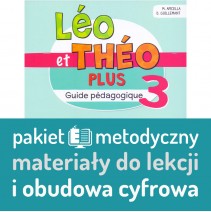 Léo et Théo Plus 3 guide pédagogique + Accès numérique: pakiet metodyczny: lekcje + materiały + pakiet obudowy cyfrowej - 9788853646040