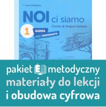 NOI ci siamo 1 guida per l'insegnante + Accesso digitale: pakiet metodyczny: ścieżki lekcji +materiały + pakiet obudowy cyfrowej - 9788853639516