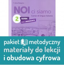 NOI ci siamo 2 guida per l'insegnante + Accesso digitale: pakiet metodyczny: ścieżki lekcji +materiały + pakiet obudowy cyfrowej - 9788853639554