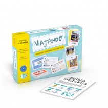 ELI PUBLISHING (ELI European Language Institute) & Wyd. ET TOI - Viajando: gra językowa: hiszpański w podróży i turystyce: dworzec, lotnisko, hotel, restauracja, miasto - 9788853648280