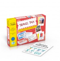 Travel talk: gra językowa: angielski w podróży i turystyce: dworzec, lotnisko, hotel, restauracja, miasto - 9788853648259