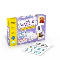 In viaggio: gra językowa: włoski w podróży i turystyce: dworzec, lotnisko, hotel, restauracja, miasto - 9788853648242