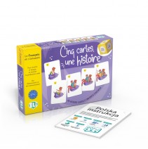 Cinq cartes, une histoire: francuski, gra językowa w "storytelling" - 9788853645128