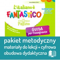 ELI PUBLISHING (ELI European Language Institute) - L'italiano è Fantastico: Elementare+ A2/A2+ Guida per l'insegnante - pakiet metodyczny: lekcje + pakiet obudowy cyfrowej - 9788853649072