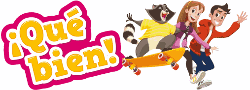 ¡Qué bien! hiszpański dla dzieci logo