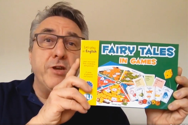 Andy Cowle prezentuje grę językową dla dzieci Fairy Tales in Games