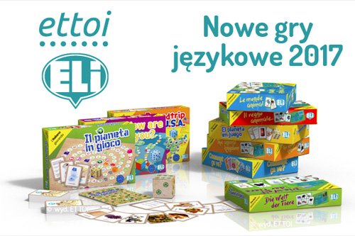 16 całkowicie nowych gier językowych ELI